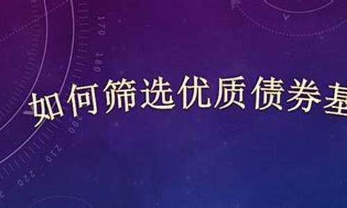 如何选择优质债券进行投资(优质的债券型基金有哪些)